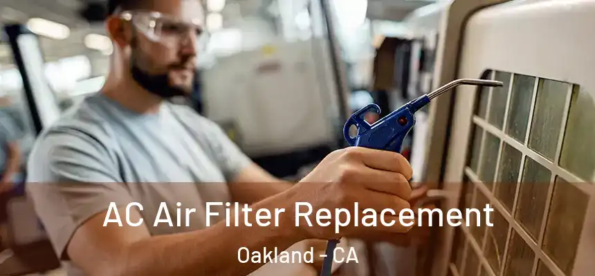  AC Air Filter Replacement Oakland - CA